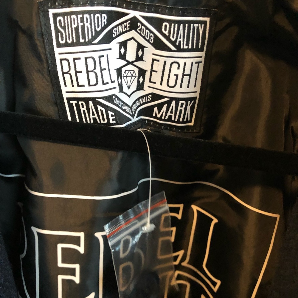 Rebel8 Rudie Jacket Peacoat - Picture 4 of 8